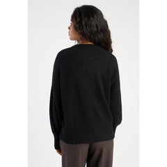 Pull "Monptilya" cachemire - Noir