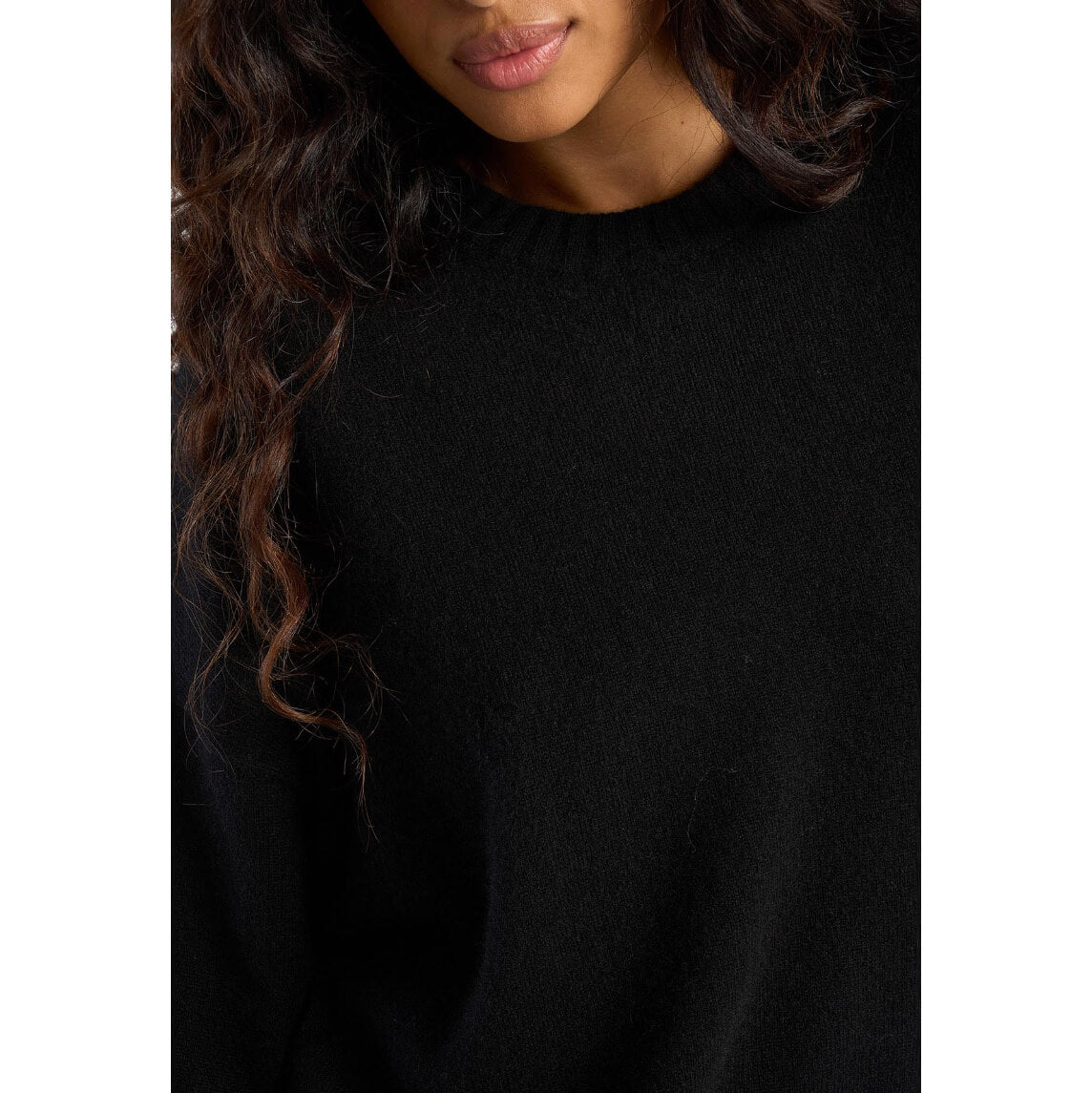 Pull "Monptilya" cachemire - Noir