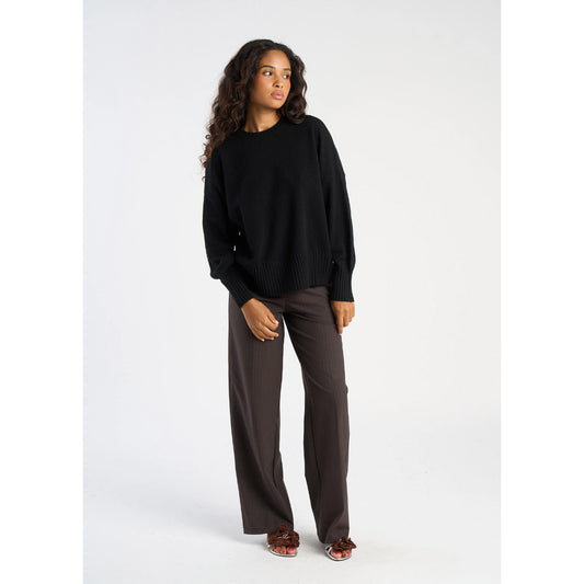 Pull "Monptilya" cachemire - Noir