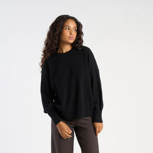 Pull cachemire "Monptilya" - Noir