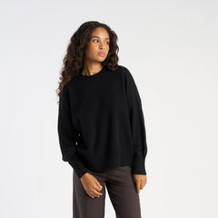 Pull cachemire "Monptilya" - Noir