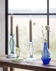 Bougeoirs Poisson verre X3