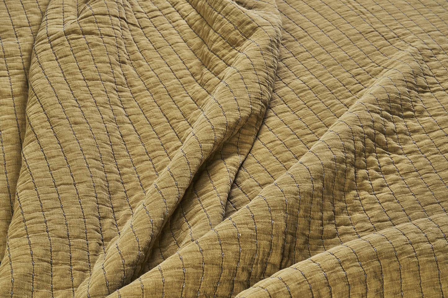 Boutis quilté - Ocre