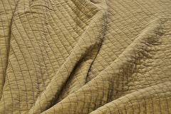 Boutis quilté - Ocre