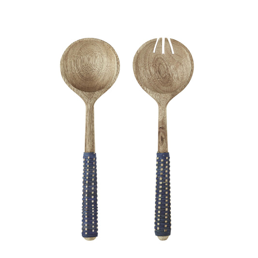 Couverts de service en bois & bambou