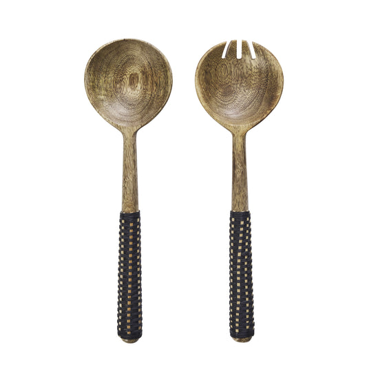 Couverts de service en bois