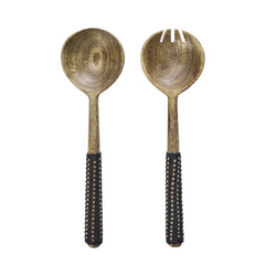 Couverts de service en bois