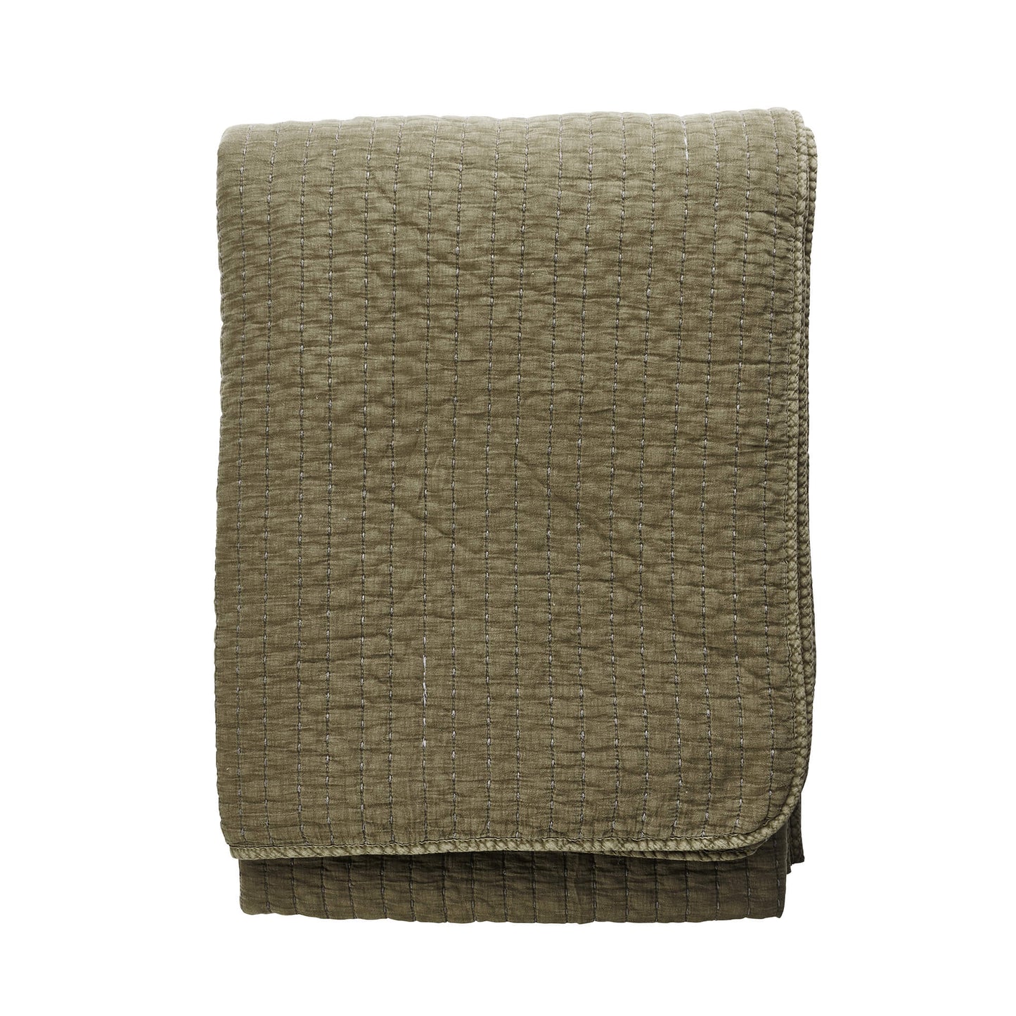 Couvre-lit quilté - Kaki