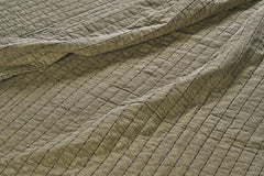 Couvre-lit quilté - Kaki