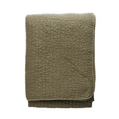Couvre-lit quilté - Kaki