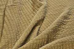 Couvre-lit quilté - Ocre