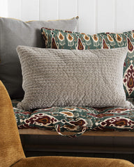 Fauteuil lounge velours - Ambre