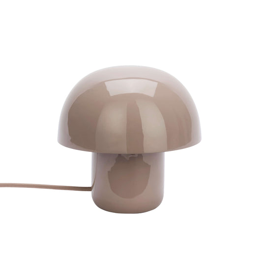 Lampe "Mini Mushroom" métal émaillé - Lilas poudré