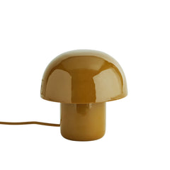 Lampe "Mini Mushroom" métal émaillé - Dark mustard
