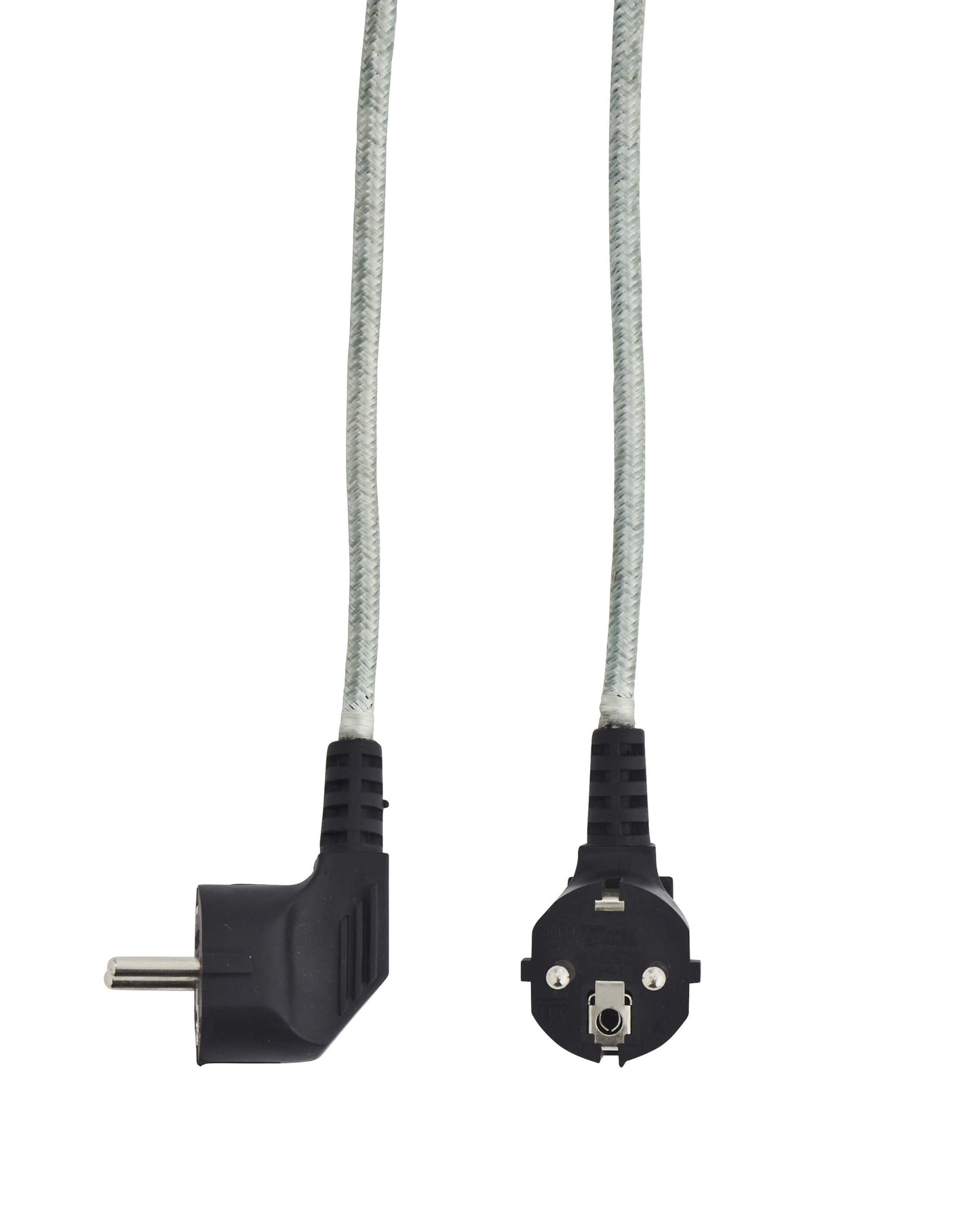 Lampe sur pied métal émaillé - Bleu gris