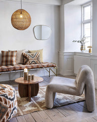 Petite lampe métal émaillé - Dark mustard