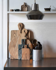 Petite suspension métal chromée