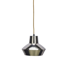 Petite suspension métal chromée