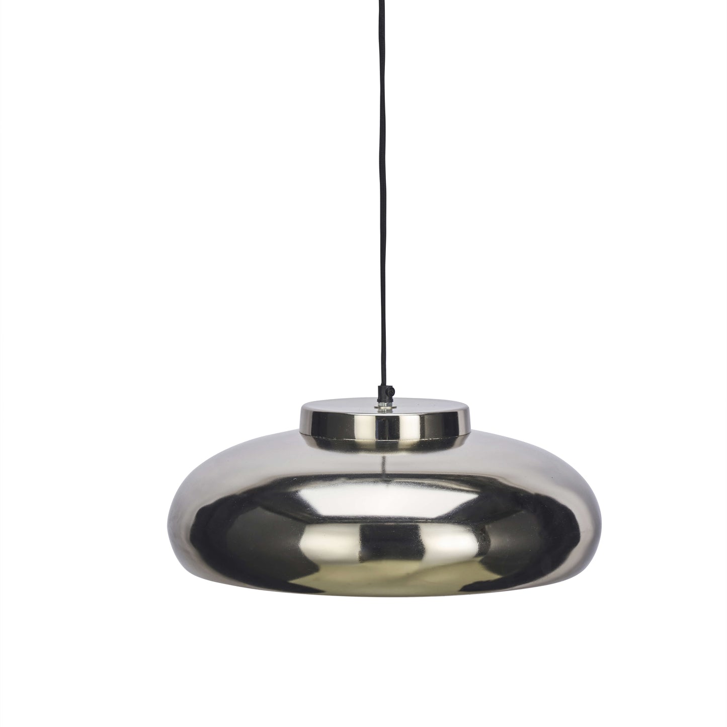 Suspension métal chromée