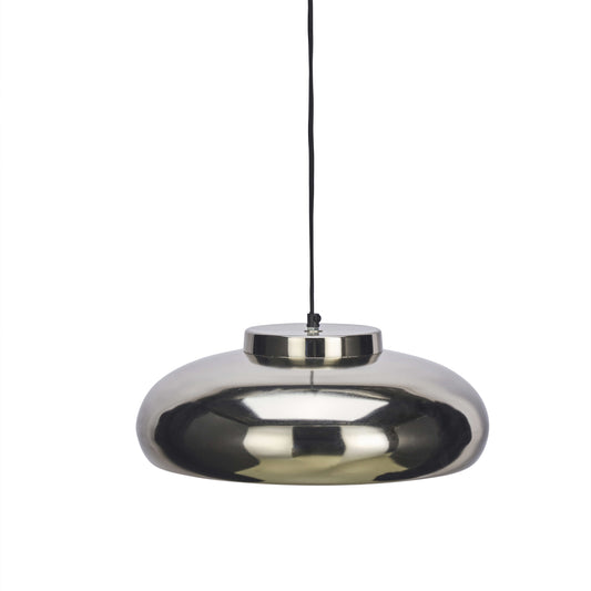 Suspension métal chromée