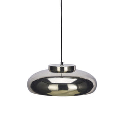 Suspension métal chromée