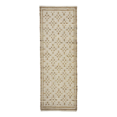 Tapis jute & coton 70x200 - Naturel/écru