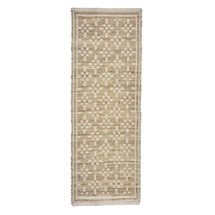 Tapis jute & coton 70x200 - Naturel/écru