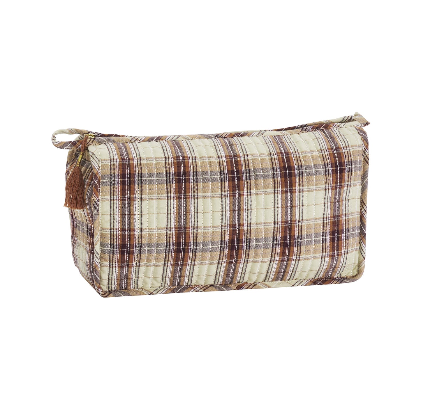 Trousse quiltée - Tartan