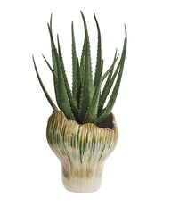 Vase en céramique Rétro Floral - M