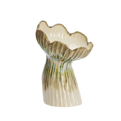 Vase en céramique Rétro Floral - L