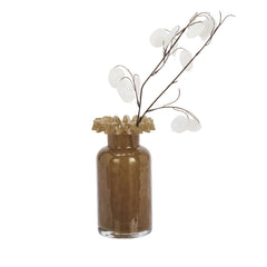 Vase en verre soufflé - Caramel