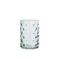 Verre haut à bulles relief