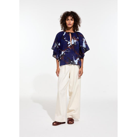 Blouse "Lita Pavot" - Bleu