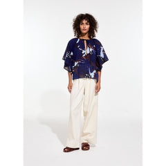 Blouse "Lita Pavot" - Bleu