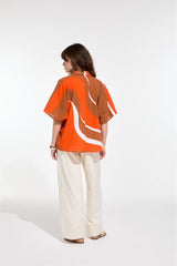 Chemise "Nora Madone" - Orange