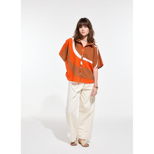 Chemise "Nora Madone" - Orange