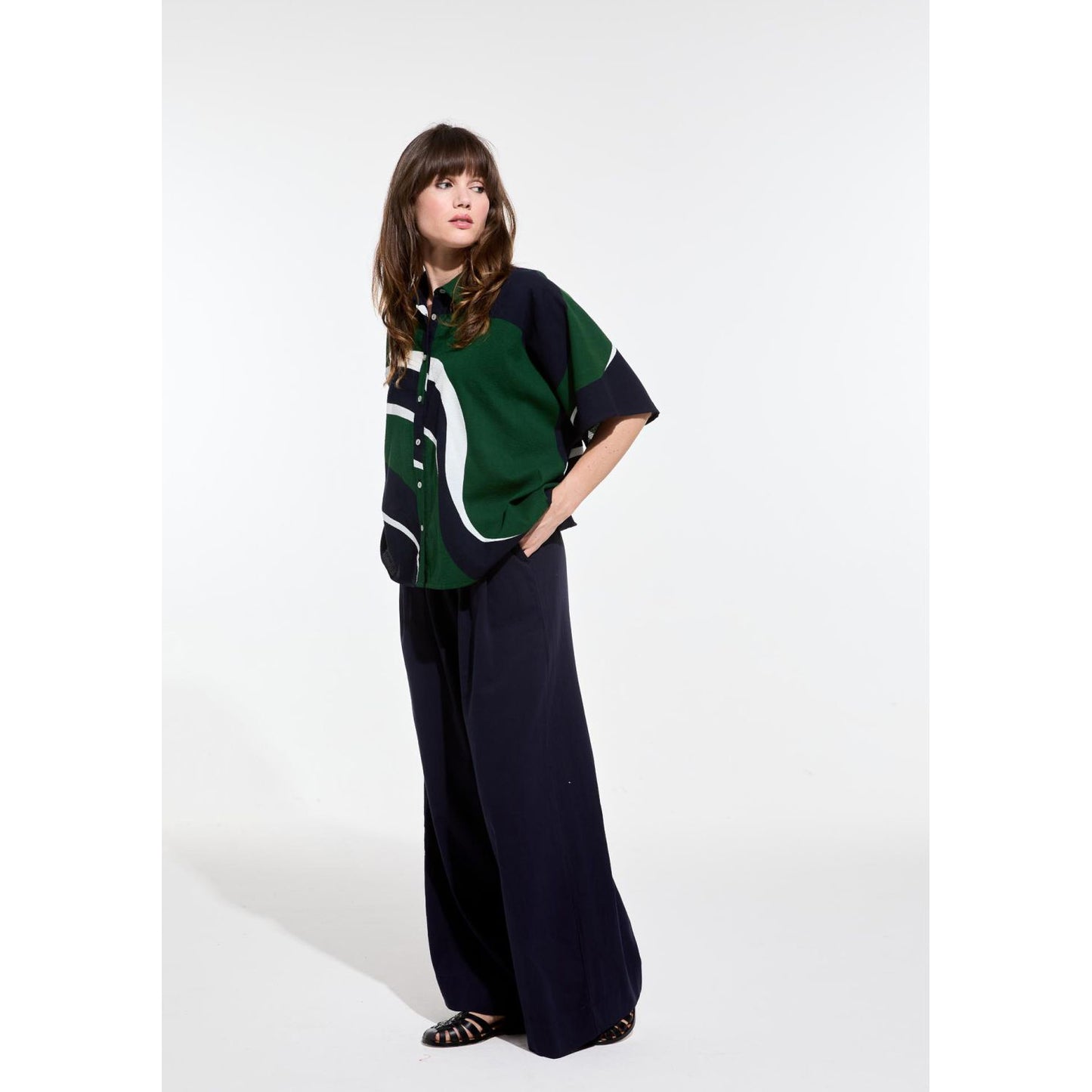 Chemise "Nora Madone" - Vert