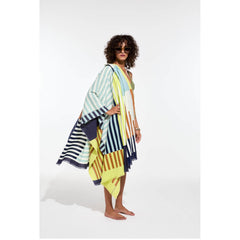 Fouta/Drap de plage "Riviera" - Lime
