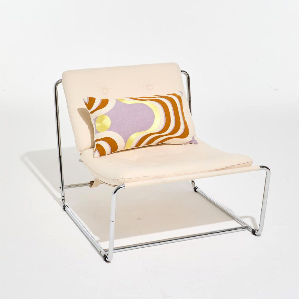 Housse de coussin "Nébuleuse" soie - Sun