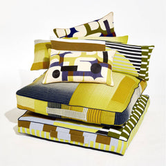 Housse de coussin XL "Sol" - Kaki