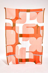 Fouta/Drap de plage "Chance" - Orange