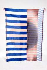 Fouta/Drap de plage "Sol" - Bleu
