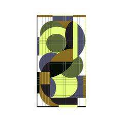 Étole "Forma" - lime