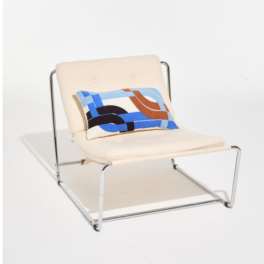 Housse de coussin "Liane" - Bleu