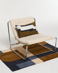 Housse de coussin "Mystère" - Kaki