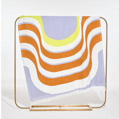 Plaid "Nébuleuse" graphique - Sun