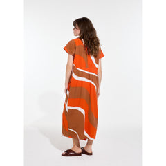 Robe "Celia Madone" - Orange