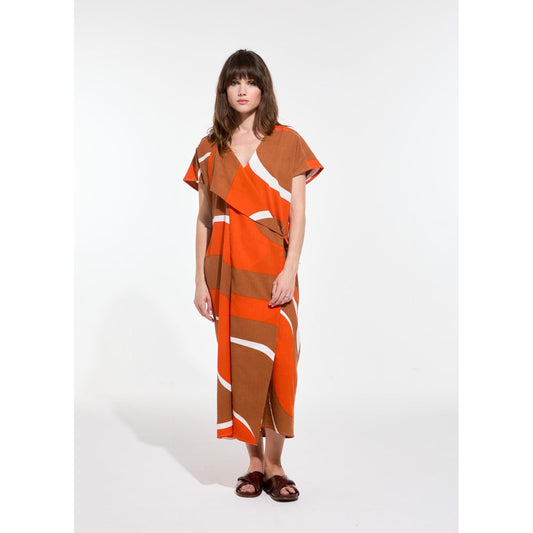 Robe "Celia Madone" - Orange