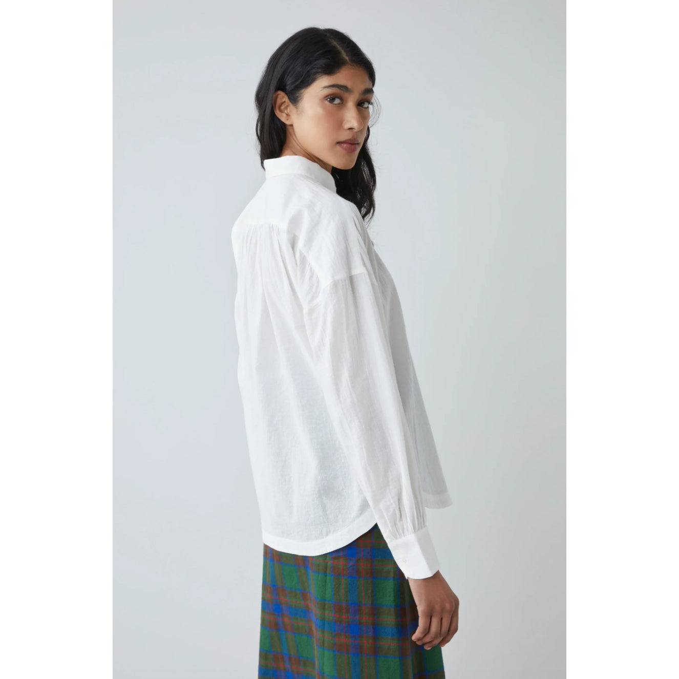 Blouse "Kate Crimp" - Natural