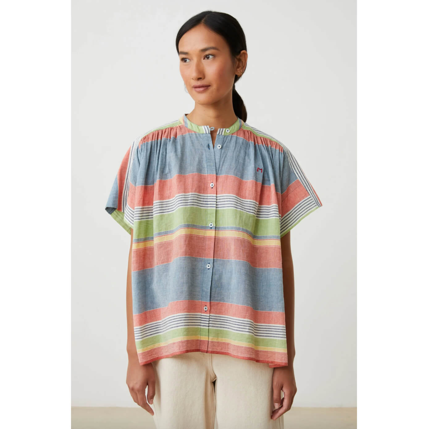 Blouse "Max" Sand stripes